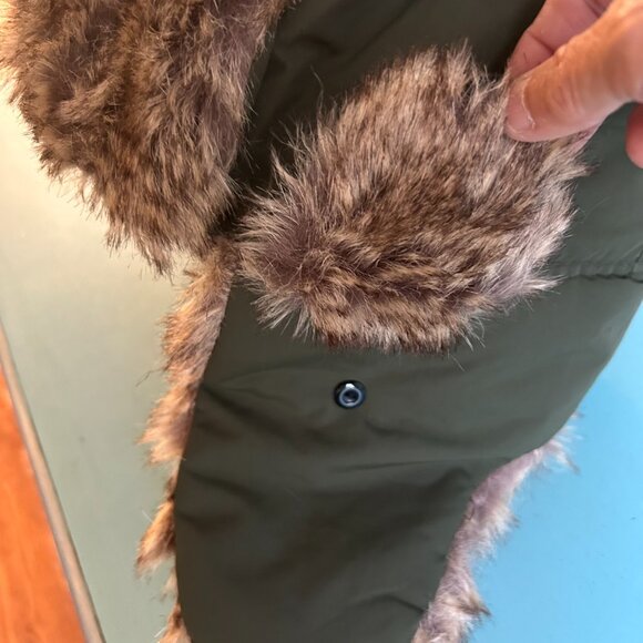 John Boy Trapper Hat Bomber Hat Faux Fur One Size Cold Gear Raingear Hunting - Picture 4 of 12